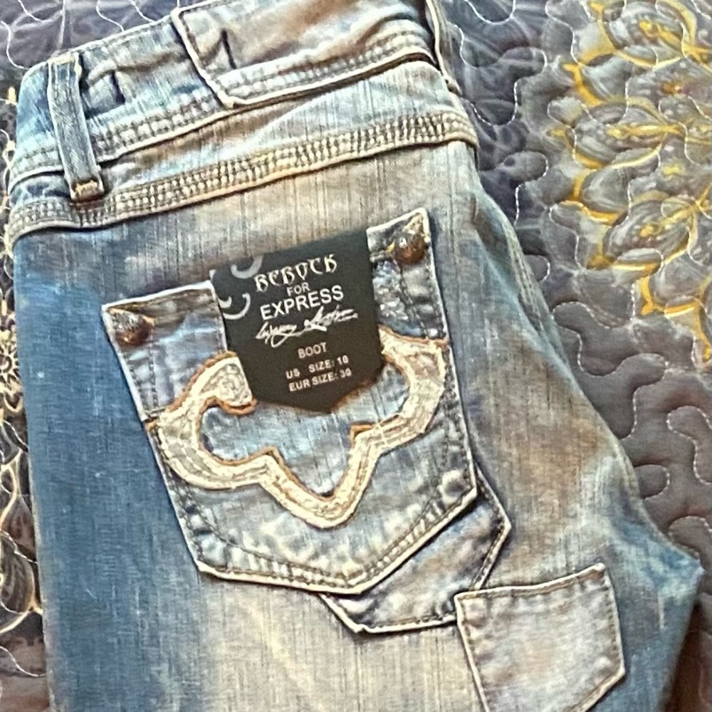 Express Rerock jeans size 10, Boot